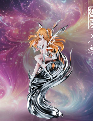 Mô hình Lejian x MengYaxiang Studio - Asuka x Ayanami Rei