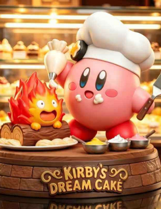 Mô hình LongMiao x Hit Face Studio - Kirbys x Calcifer