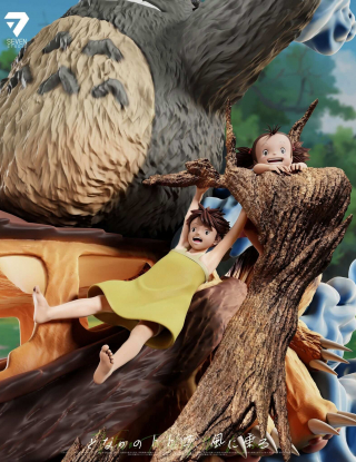 Mô hình Seven Studio - Totoro x Catbus