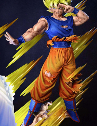 Mô hình KD Collectibles - Goku x Kid Buu