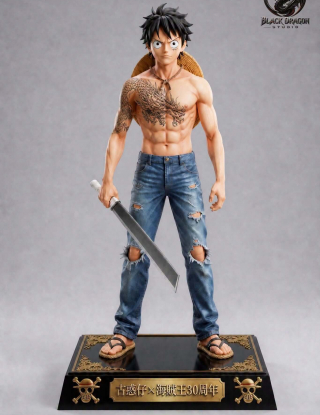 Mô hình Black Dragon Studio - Team Luffy