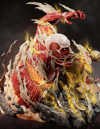 Mô hình Jiangxing Studio - Golossal Titan x Armored Titan