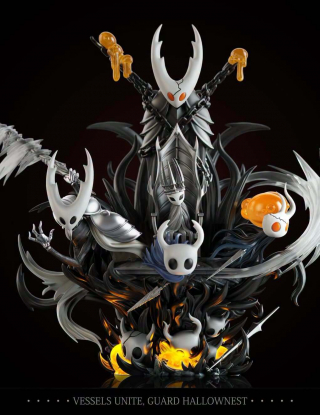Mô hình Stone Custom Studio - Pure Vessel x The Pale King x The Knight x Broken Vessel