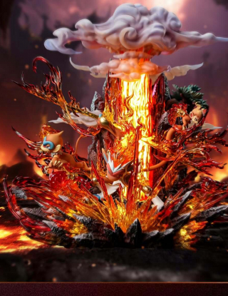 Mô hình Raven Studio - Chimchar x Monferno x Infernape