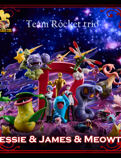 Mô hình​ Collection Hall Studio - Team Rocket