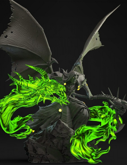 Mô hình BR Studio - T6 Warloc x Fel Lord Zakuun