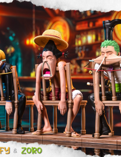 Mô hình Left and Right Studio - Luffy x Zoro x Sanji
