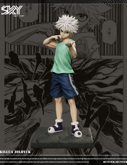 Mô hình Sky Top Studio - Killua Zoldyck 01