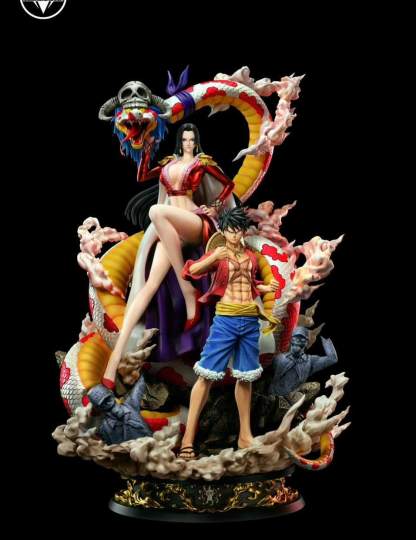 Mô hình Diamond Studio - Luffy x Boa Hancock