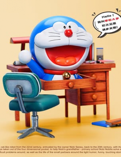 Mô hình INSTANT NOODLES CAT Studio - Đôraemon