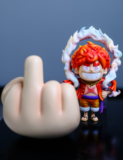 Mô hình Ji Ke x Jiu Cai Studio - Luffy Nika