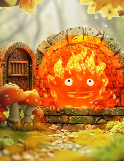 Mô hình Hit Face Studio - Calcifer