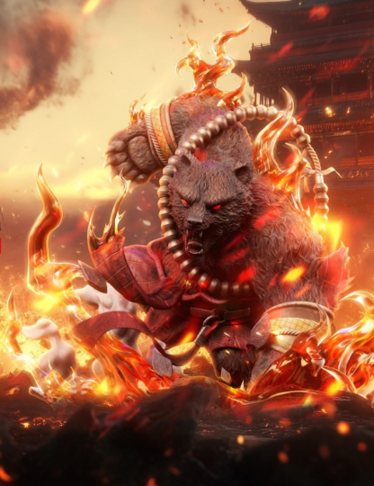 Mô hình Tian Xia Studio - Black Bear Spirit