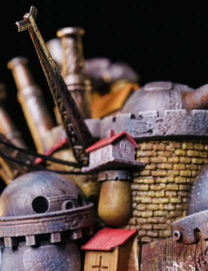 Mô hình ZJB Studio - Moving Castle