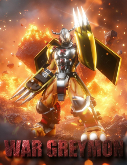 Mô hình QiLiLU Studio - WarGreymon