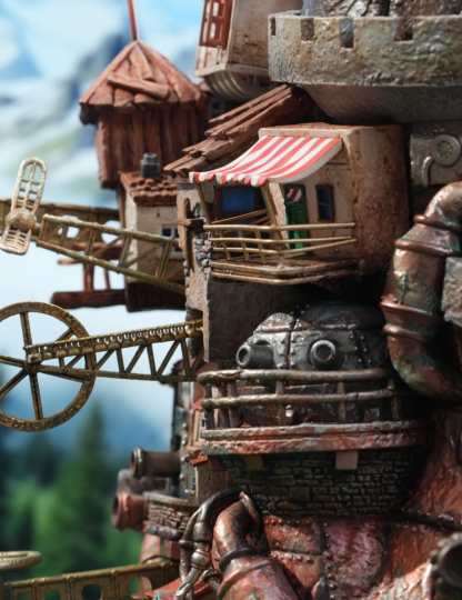 Mô hình OPM Studio - Howl's Moving Castle-01