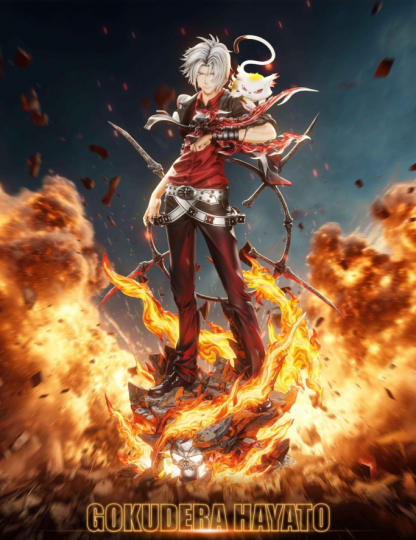 Mô hình Floating Light Studio - Gokudera Hayato