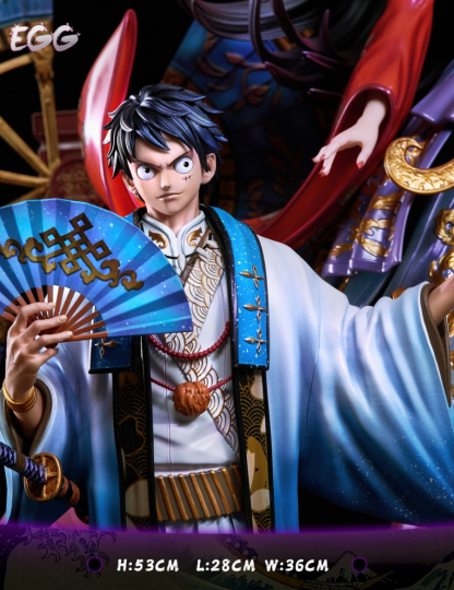 Mô hình Yunqi x EGG Studio - Luffy x Boa Hancock