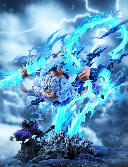 Mô hình Jimei Palace Studio - Luffy Nika x Kaido