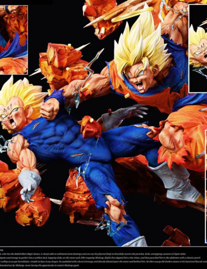 Mô hình Grand Design Studio - Goku SSJ2 x Vegeta
