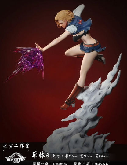 Mô hình Light x Dust Studio - Yamato x Android 18