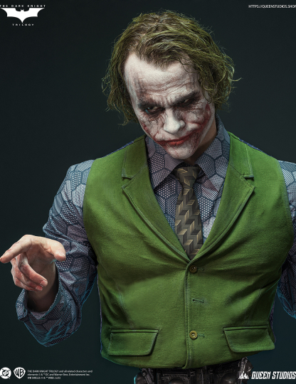 Mô hình Queens Studio - The Joker Life-Size Bust