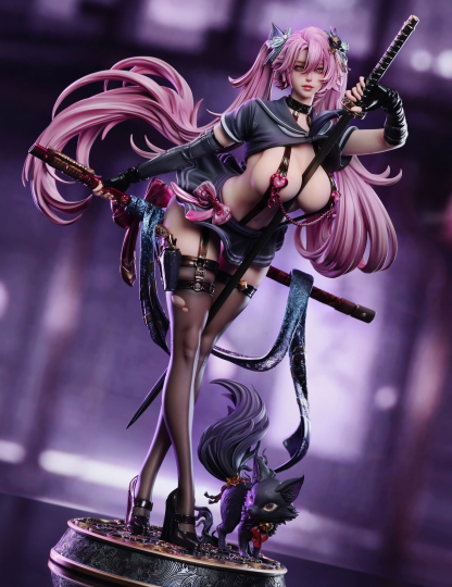 Mô hình Juhun Create Studio - Demon Slayer Girl Aya