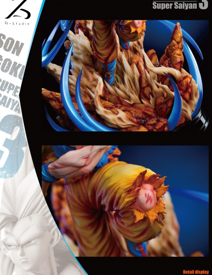 Mô hình ZY x Poker Studio - Goku SSJ3