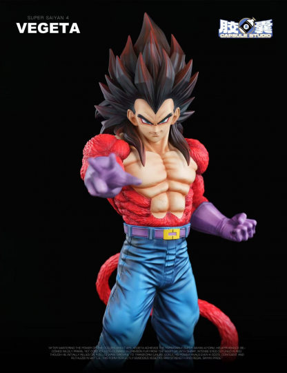Mô hình Capsule Studio - Vegeta SSJ4