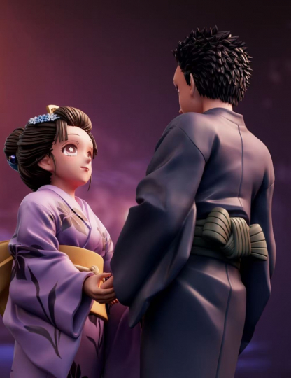 Mô hình WAWA Studio - Akaza x Koyuki