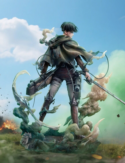 Mô hinh Crimson Studio - Levi AckerMan