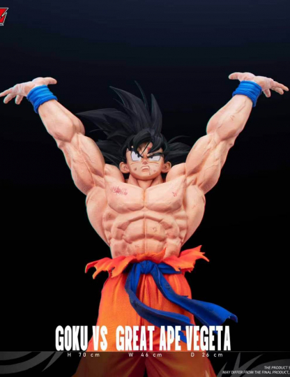 Mô hình RYU Studio - Goku x Great Ape Vegeta