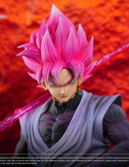 Mô hình Supreme Heavens Studio - Black Goku Rose