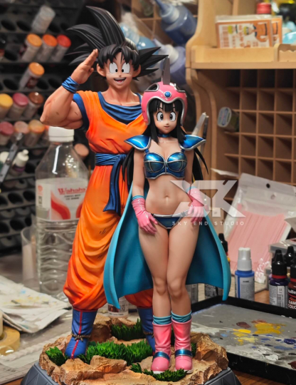 Mô hình Sky End Studio - Goku x ChiChi