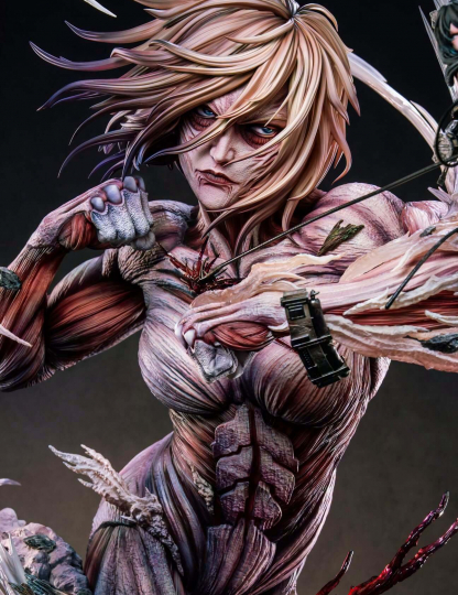 Mô hình Hertz Studio - Eren Attack Titan X Mikasa X Female Titan