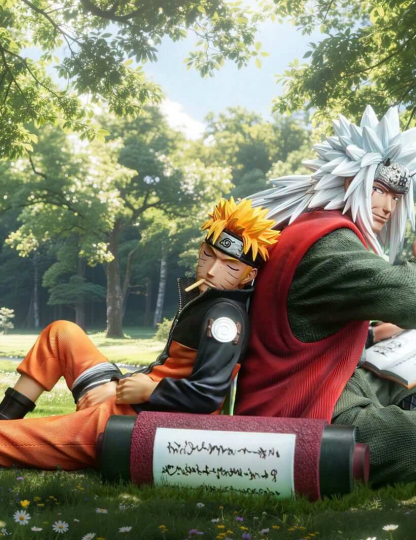 Mô hình XingChen Studio - Naruto x Jiraiya