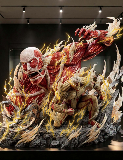 Mô hình Jiangxing Studio - Golossal Titan x Armored Titan