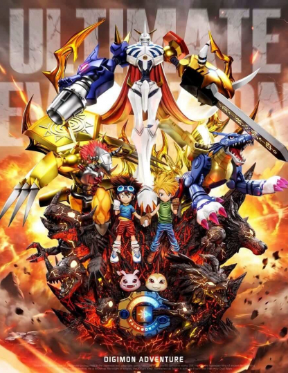 Mô hình LueYing x Demons Studio - Omnimon