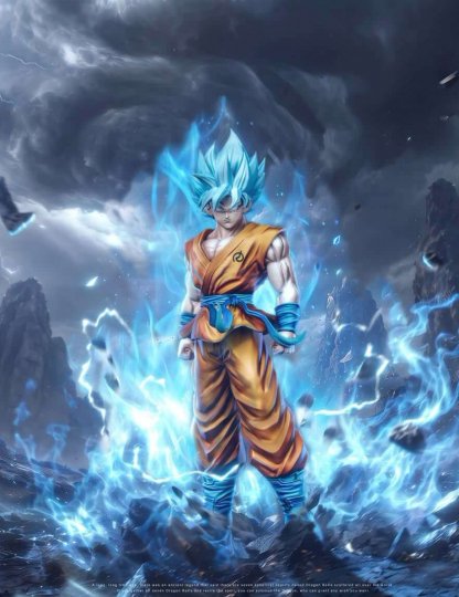 Mô hình Juann Studio - Goku Blue
