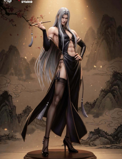 Mô hình MOCHI Studio - Sephiroth x Cloud