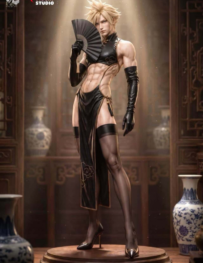 Mô hình MOCHI Studio - Sephiroth x Cloud