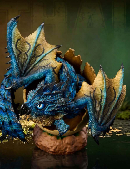 Mô hình Dragon Realm Studio - Rathalos x Azure Rathalos x Silver Rathalos x Rathian x Pink Rathian x Gold Rathian