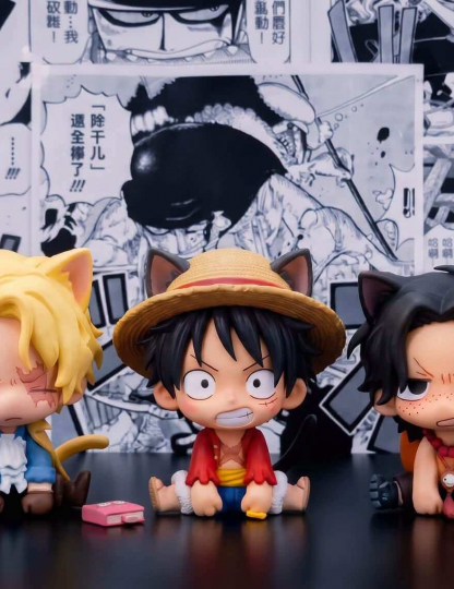 Mô hình Peak Studio - Luffy x ACE x Sabo