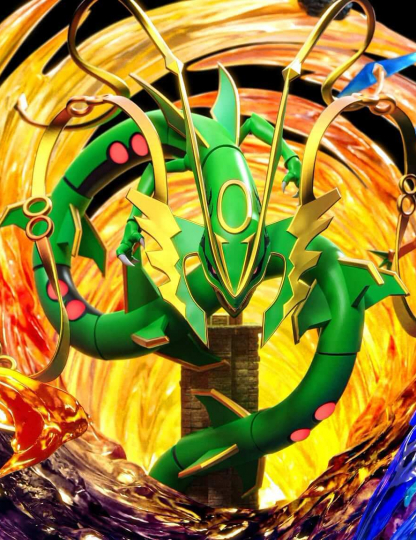Mô hình GUGU Studio - Rayquaza x Groudon x Kyogre