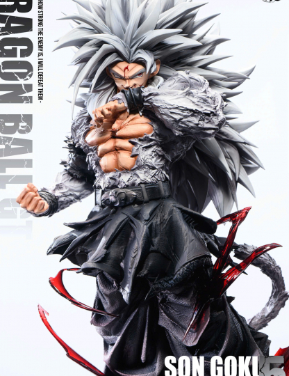 Mô hình Wind Studio - Goku SSJ4 x Goku SSJ5