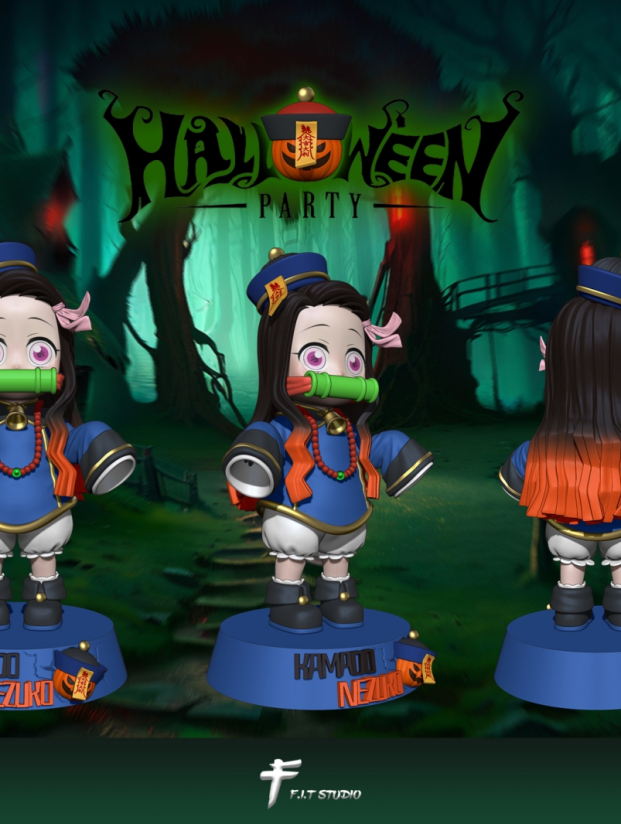 Mô hình F.I.T Studio - Demon Slayer Chibi Halloween Nezuko