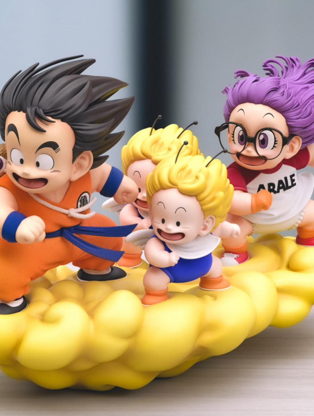 Mô hình Zor Studio - Kid Goku x Arale