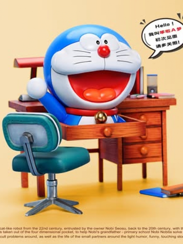 Mô hình INSTANT NOODLES CAT Studio - Đôraemon