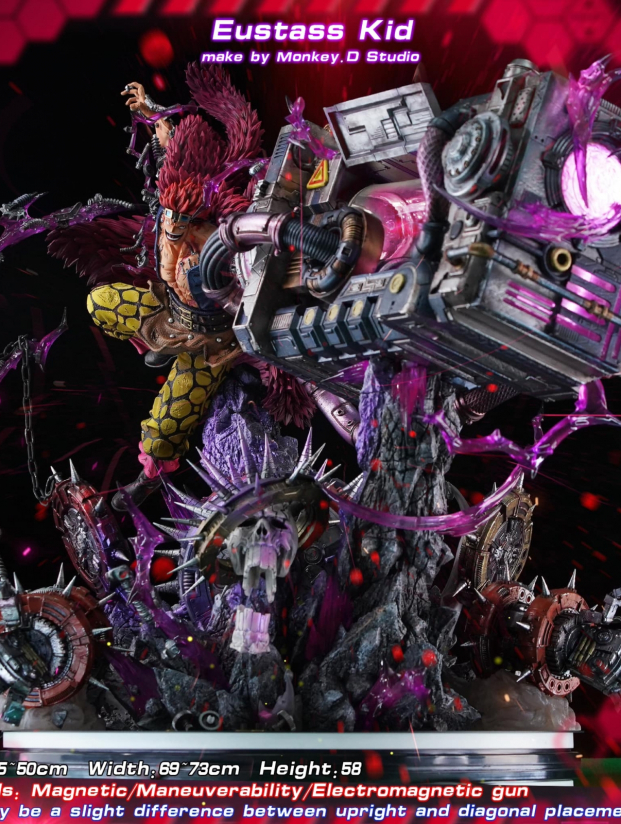 Mô hình Monkey D Luffy Studio - Eustass Kid