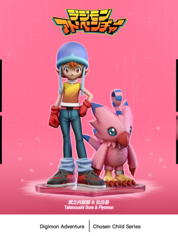 Mô hình Butterfly Studio - Sora Takenouchi x Piyomon